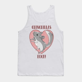 Chinchillas rock Tank Top